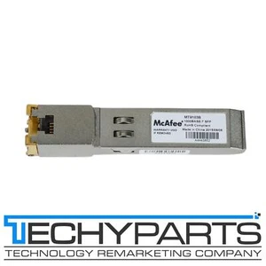 MCAFEE MT9103B SFP to 1000Base-T RJ-45 Copper SFP Optical Transceiver Module - Picture 1 of 4