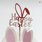 Happy Easter Cake Topper Minimalist Bunny Easter Egg Wedding Party Cake Toppe Sp