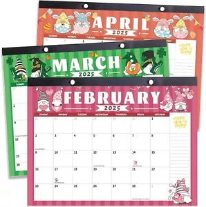 2025 Desk Calendar Wall Calendars, Large 17" x 12", November 2024 - December 14 - Picture 1 of 1