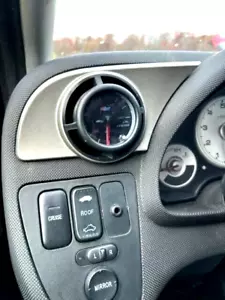 02 06 Acura RSX Driver Left Side Dash Air Vent 52mm Single Gauge Pod Mount - Bild 1 von 7