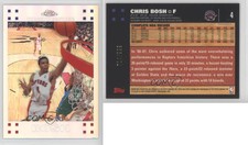 2007-08 Topps Chrome Refractor /999 Chris Bosh #4 HOF