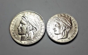 2 Monete da 100 Lire e 50 Lire Turrita 1996 - Imagen 1 de 5