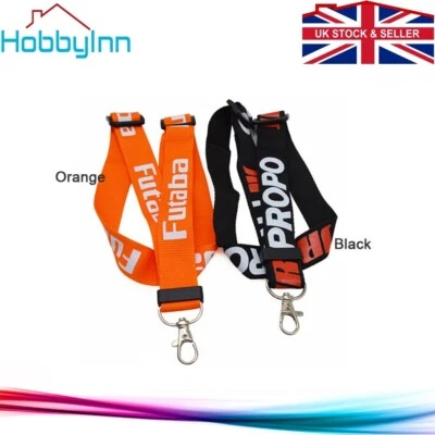 RC Transmitter Neck Strap Futaba JR Pro Adjustable Lanyard 150mm Remote Control - Image 1 of 4