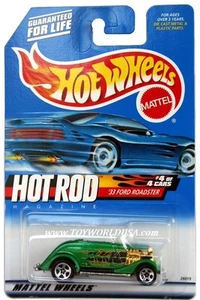 2000 Hot Wheels #08 Hot Rod Magazine '33 Ford Roadster 5spk wheels - Picture 1 of 1