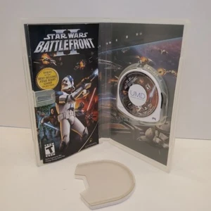 Star Wars Battlefront 2 Sony PSP Complete in Box CIB + Protective Sleeve - Picture 1 of 7