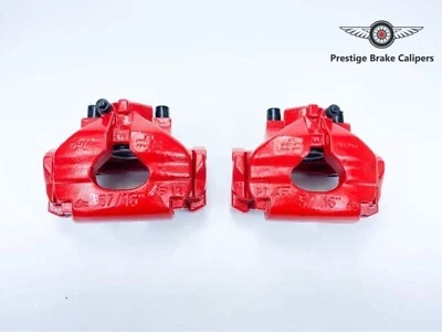 ORIGINALES VW SHARAN PINZAS DE FRENO DELANTERAS IZQUIERDA + DERECHA 1995-2010 300 mm PORTADORES Foto 1 de 3