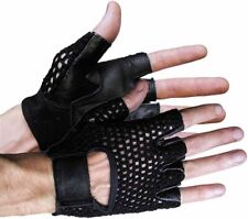 Vance Leather Mesh Back Fingerless Glove 3XL