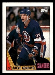 Steve Konroyd New York Islanders 1987 Topps #153
