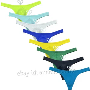 Men Low Waist Swim Thong Beach Swimsuit Bikini Bathing Suit Swimwear Sexy Trunks - Picture 1 of 56