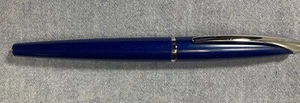 Cross ATX Roller Ball pen, dark blue & chrome, small black point - Picture 1 of 2