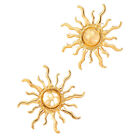 1Pair Vintage Oversized Sun Fashion Dangle Earrings Jewelry Accessories Gifts FT