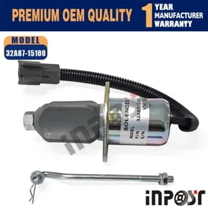 32A87-15100 12V Stop Solenoide 1752ES RSV KRTKIT para Cummins - Envío rápido gratuito - Imagen 1 de 6