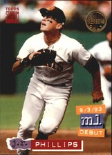1994 (GIANTS) Stadium Club Members Only Parallel #158 J.R. Phillips /5000