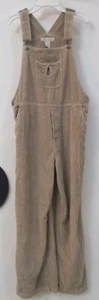 Real Comforts Tan/Beige Overalls Sz 6 - Picture 1 of 11