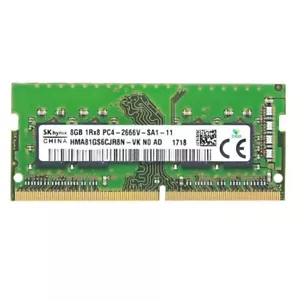 Hynix 8GB DDR4 PC4-21300 DDR4-2666MHz Laptop SODIMM Memory Ram HMA81GS6CJR8N-VK - Picture 1 of 5
