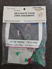Vintage Kit 8 Merri Mac PETTI-PINS Christmas Lapel Pins Beaded or Ornaments Kit