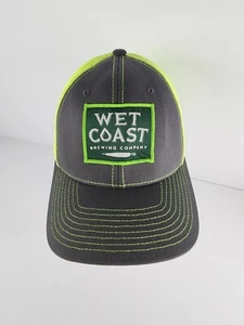 WET COAST BREWING COMPANY GIG HARBOR BREWERY Sombrero Snapback GRIS Y VERDE - Imagen 1 de 6