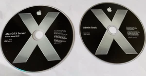 Apple Mac OS X Server 10.4.3 - Install DVD + Admin Tools von 2005 Software - Photo 1/4