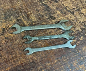 Vintage Toyota Motor Open End Spanners (3) 8mm-17mm Made in Japan 1990's - Bild 1 von 5