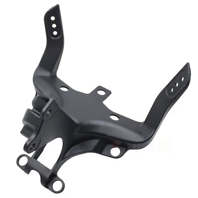 Black Front Upper Headlight Fairing Bracket For Yamaha 2009- 2014 YZF R1 - Image 1 of 4