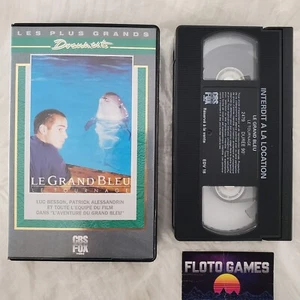 VHS D'Origine FR : Le Grand Bleu Le Tournage - Luc Besson - 1988 - Floto Games - Picture 1 of 2
