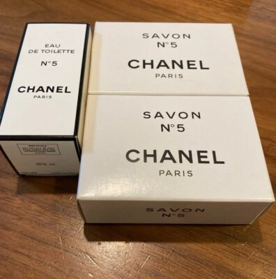 Chanel N°5 Eau de Toilette 19 ml y Savon 75 g x 2 Foto 1 de 3