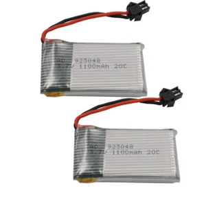 Batería Li 2 piezas 20C 3.7V 1100mAh 4.07Wh para X5C Syma X5SC Syma X5SW 923048 - Imagen 1 de 5