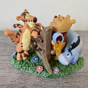 Simply Pooh Figurine Tigger Eeyore Good Neighbours Are Hard To Find Disney Rare - Picture 1 of 22