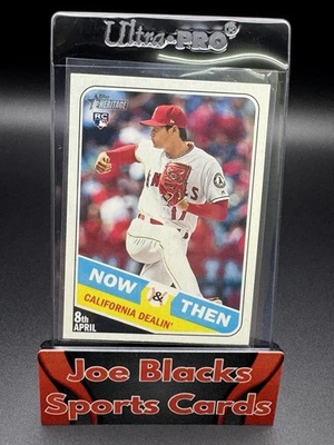 2018 Topps Heritage High Number - Now & Then Shohei Ohtani #NT-11 (RC) - Image 1 of 2
