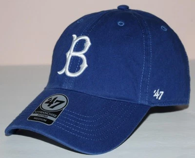 '47 Brand BROOKLYN DODGERS Franchise Fitted Baseball Hat Cap Royal Blue M *5M - Image 1 of 4