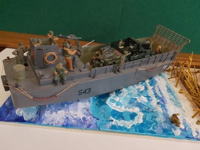 DIORAMA WWII NORMANDIA SCALA 1/35 - Immagine 1 di 4