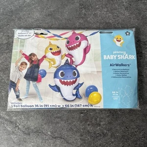 Baby Shark Pinkfong AirWalkers XL Decorative Balloon 66" - Picture 1 of 2