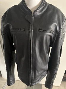 TOPZUSTAND!! schwarze Held Motorrad Herren Lederjacke Gr. 52 - Bild 1 von 12