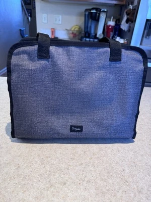 Organizador de escritório Thirty One Get Creative caddy em carvão Crosshatch artesanato - Imagem 1 de 3