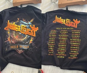 Camiseta Judas Priest Shield of Pain Tour 2025 Merch - Imagen 1 de 1