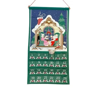 Vintage Avon Countdown to Christmas Hanging Advent Calendar with Original Mouse! - Picture 1 of 13