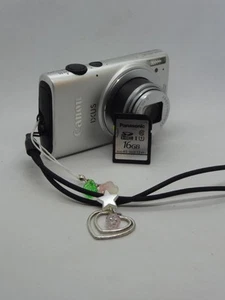 Canon PowerShot ELPH 330 HS/ IXUS 255 10x Optical Compact Digital Camera TESTED - Picture 1 of 23