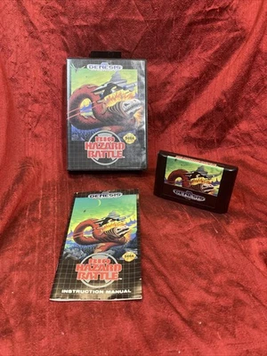 Bio-Hazard Battle (Sega Genesis, 1992) CIB w/Manual  Tested, Working - Image 1 of 4
