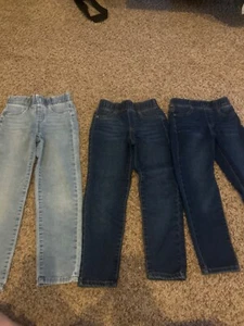 Evsie-Maurices girls pull on jeans 8 - Picture 1 of 3
