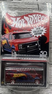 Custom GMC Panel Van Hot Wheels Collector Edition 2018 Target Mail In Car - Picture 1 of 12