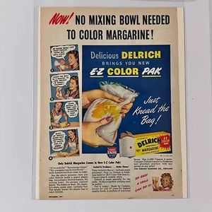 1947 Ann Page Salad Christmas Recipe Print Ad A&P 33 Fine Foods Vintage Holiday - Picture 1 of 2