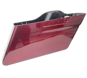 Harley Saddlebag Bottom Velocity Red Sunglo FLTRXS Stripe 90201066EAM (RIGHT) - Picture 1 of 8