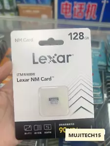 Carte mémoire nano Lexar nCARD 128 Go / 256 Go / 512 Go NM pour appareils mobiles Huawei - Photo 1 sur 7