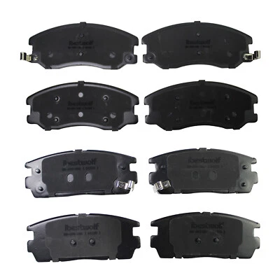 Pastillas cerámicas de freno delanteras y traseras para Chevy Equinox Pontiac Torrent Vue XL-7 Foto 1 de 4