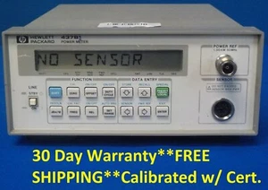 Agilent HP Keysight 437B w/ 002 Single Channel Average Power Meter  - Picture 1 of 12