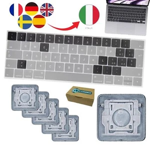 Set kit tasti clip conversione tastiera italiana Apple Macbook Air M3 A3113 2024 - Picture 1 of 5