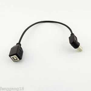 1FT USB 2.0 B Female to B Male Right Angled Extension Printer Data Adapter Cable - Picture 1 of 5