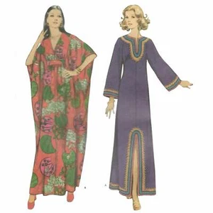 Vintage 1970s Pattern – Caftans - Bust=32 ½” – 42” (82.5cm – 106.7cm) - Picture 1 of 1