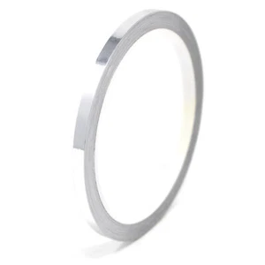 10m Zierstreifen 6mm Chrom Silber Auto Motorrad Dekorstreifen Seitenstreifen - Picture 1 of 7