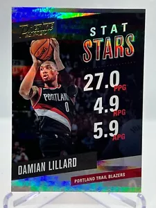 Damian Lillard 2017-18 Panini Prestige #7 Stat Stars HORIZON Inserto paralelo - Imagen 1 de 2